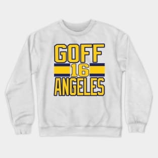 Los Angeles LYFE Goff Angeles!!! Crewneck Sweatshirt